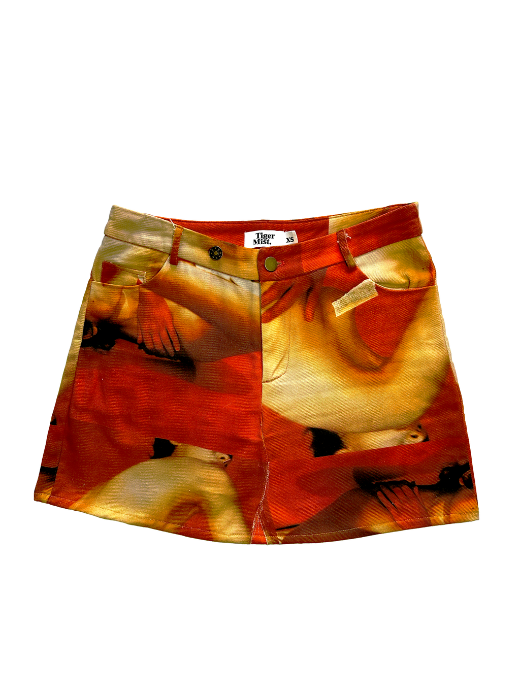 Reworked jeans - corset