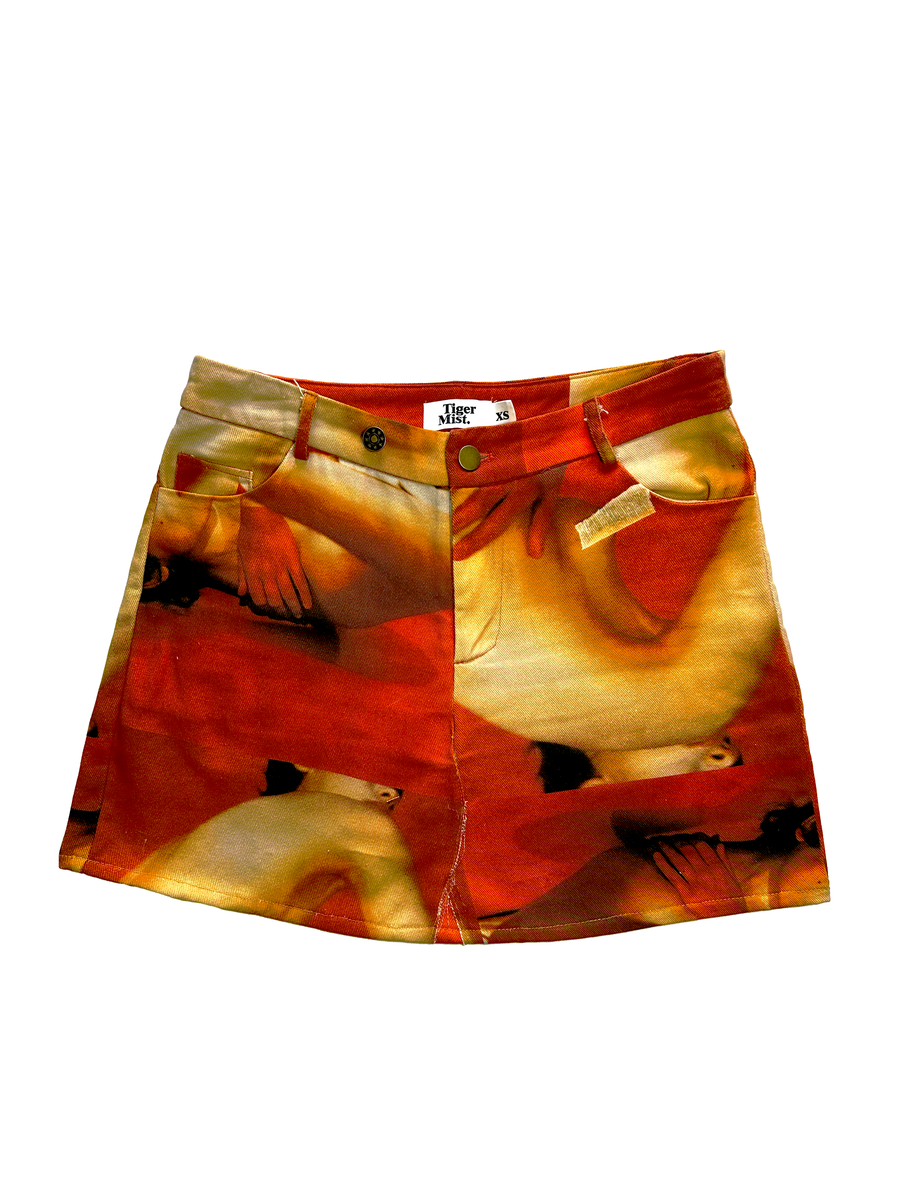 Reworked jeans - corset