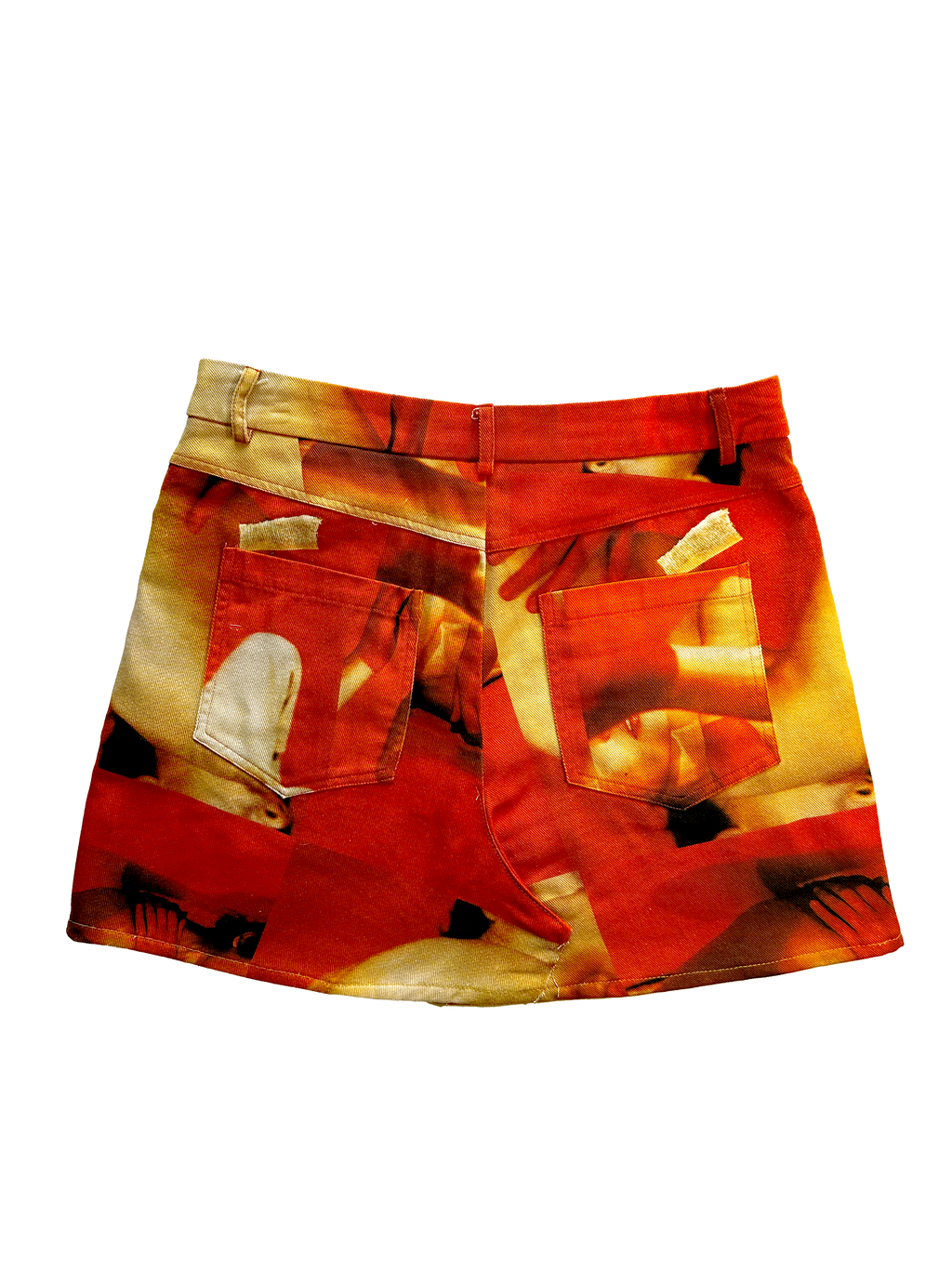 Reworked jeans - corset