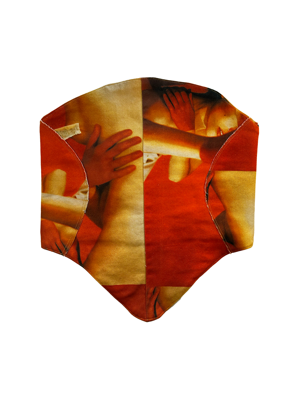 Reworked jeans - corset