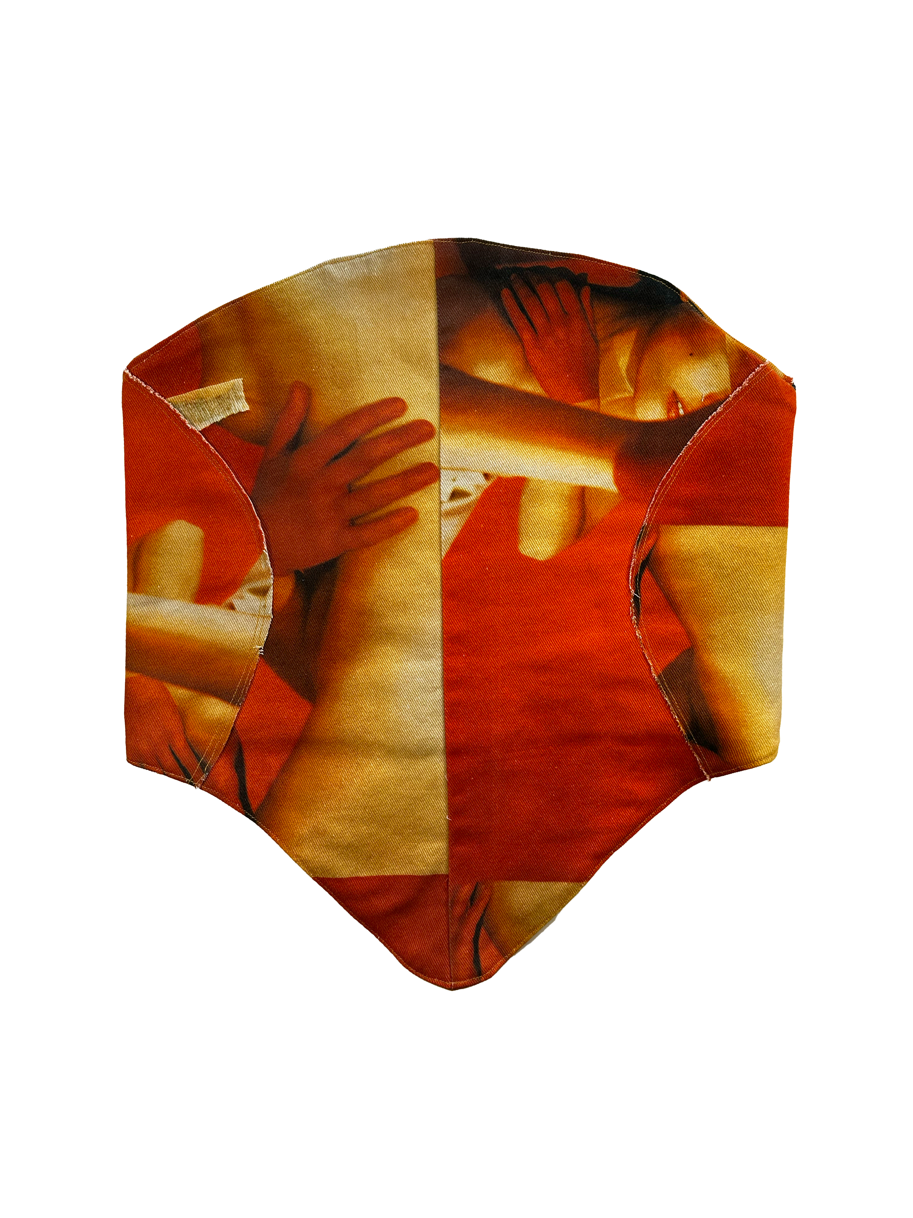 Reworked jeans - corset