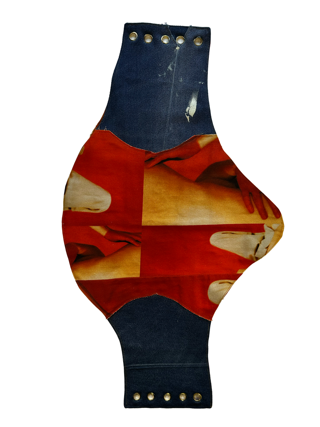 Reworked jeans - corset