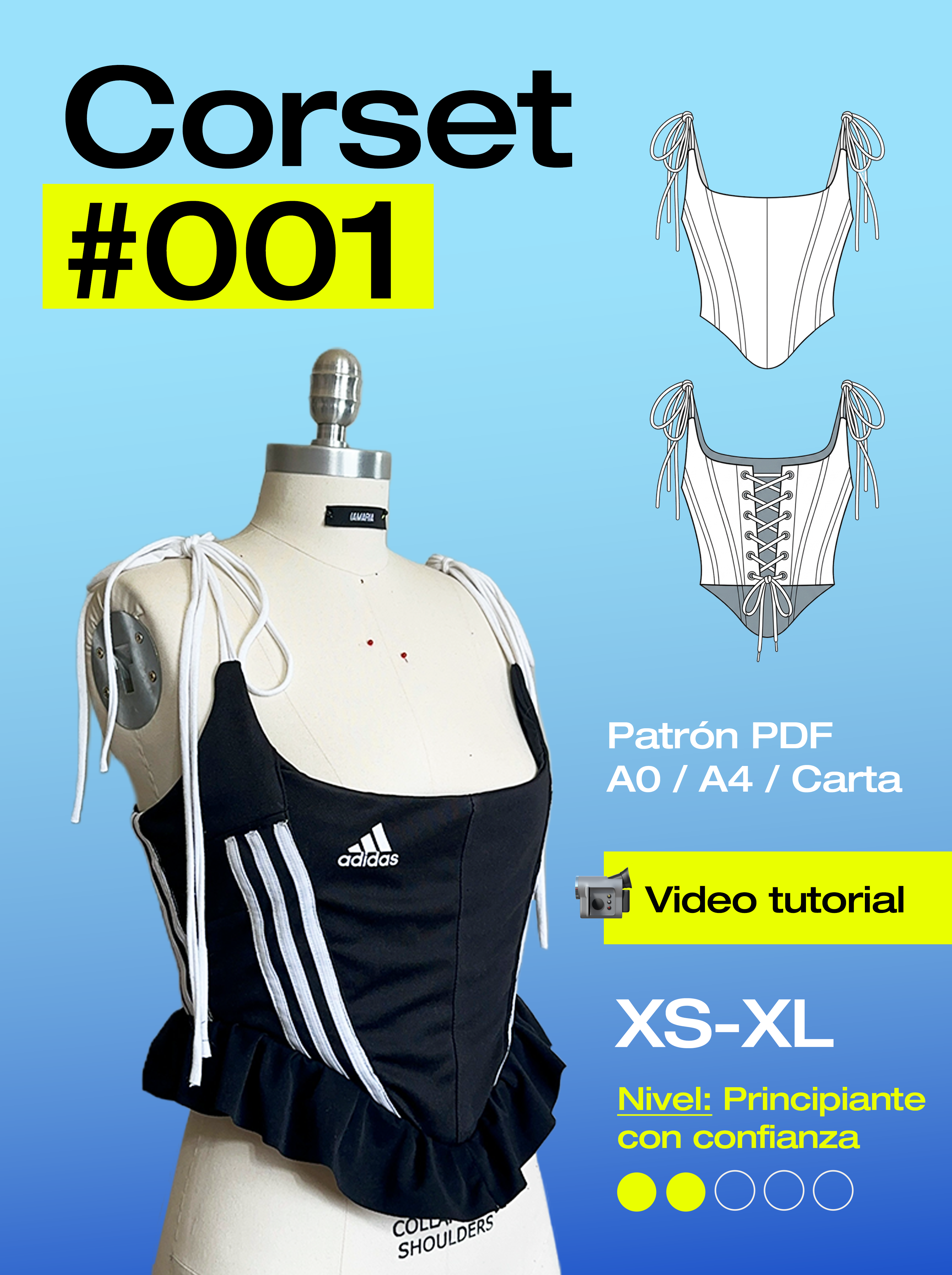 Patrón Corset #001
